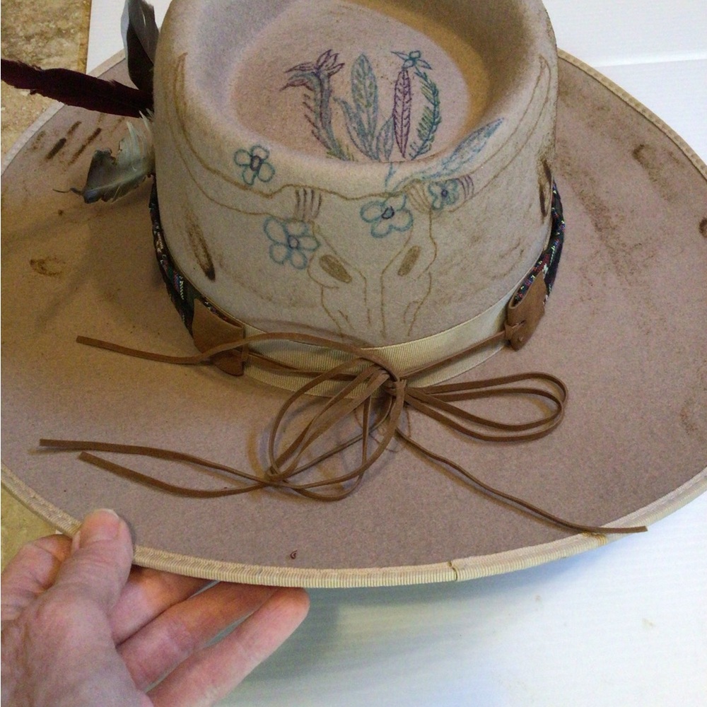 FINAL S ALE💥💥 Custom Lack of color Boho Artisan  western rancher - Picture 6 of 9